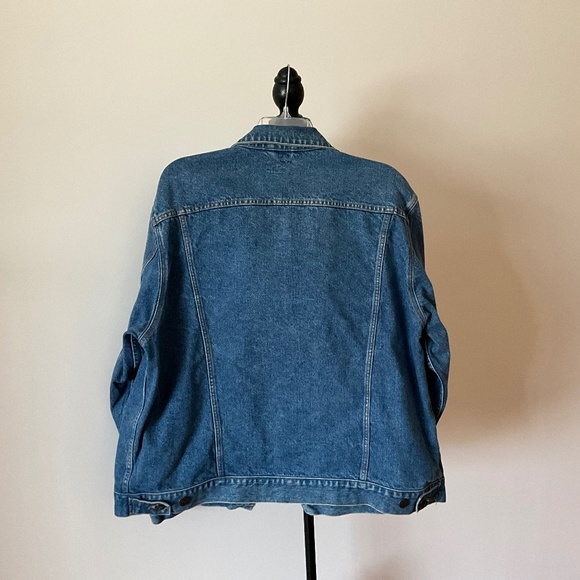 Falls Creek Mens Jeans Jacket Classic Blue Size XL - Picture 6 of 8